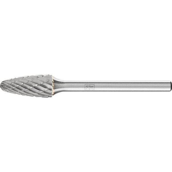 Carbide Bur - Tree Shape, DBL Cut - 1/4