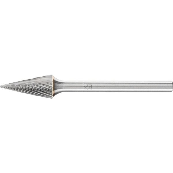 Carbide Bur - Cone (Pointed), SGL Cut - 1/4