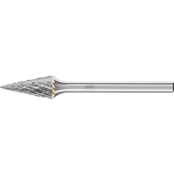 Carbide Bur - Cone (Pointed), DBL Cut - 1/4