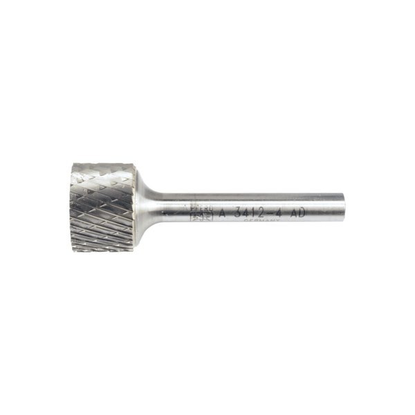 Carbide Bur - Cylind. (Plain End), DBL Cut - 3/4