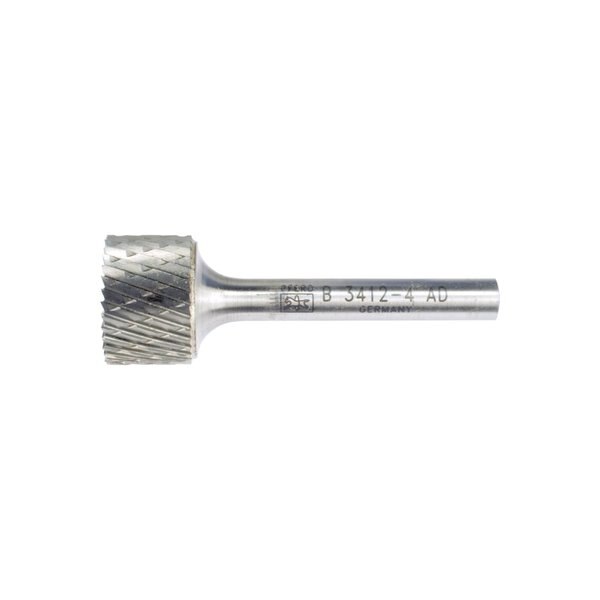 Carbide Bur - Cylind. (End Cut), DBL Cut - 3/4