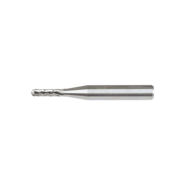 Carbide Bur - Cylind. (Radius End), DBL Cut - 1/8