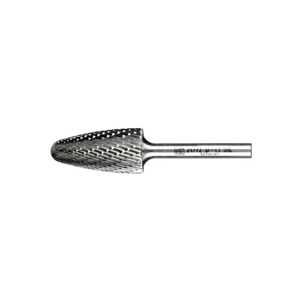 Carbide Bur - Tree Shape, DBL Cut - 3/4