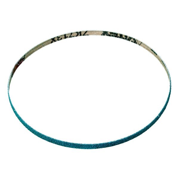 Coated Belt, Zirc, 1/4