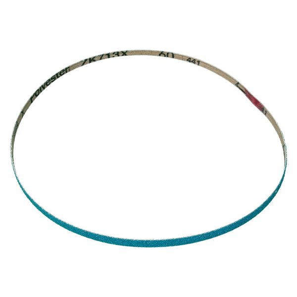 Coated Belt, Zirc, 1/4