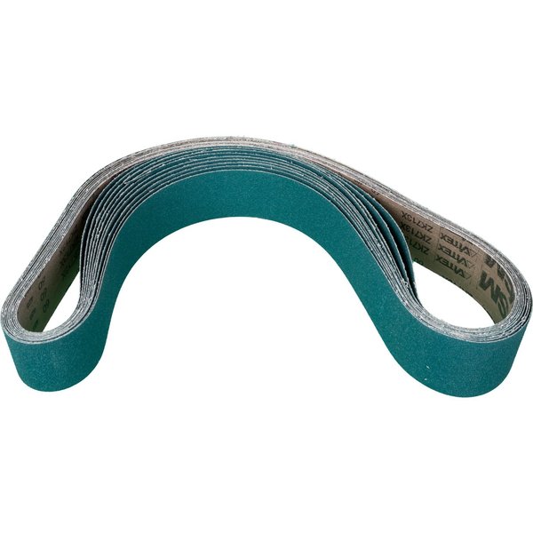 Coated Belt, Zirc, 2-1/2
