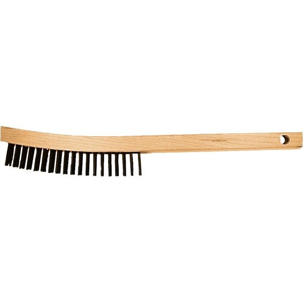 7-1/2 in L Handle, 6-1/4 in L Brush, Hardwood