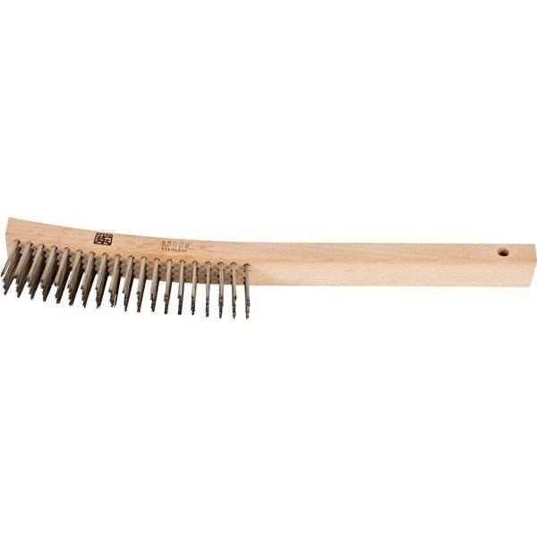 7-1/2 in L Handle, 6-1/4 in L Brush, Hardwood