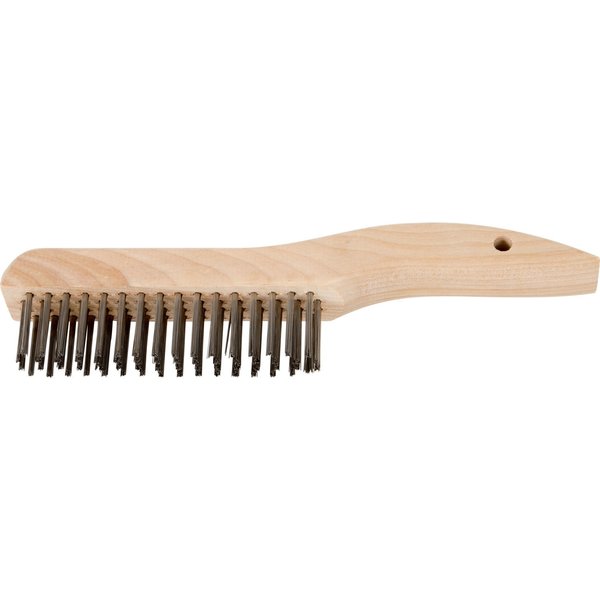5-1/4 in L Handle, 5 in L Brush, Hardwood