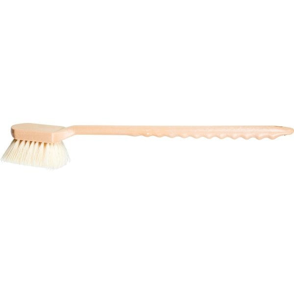 Long Handle Fender Brush - Cream Colored Synthetic Fill