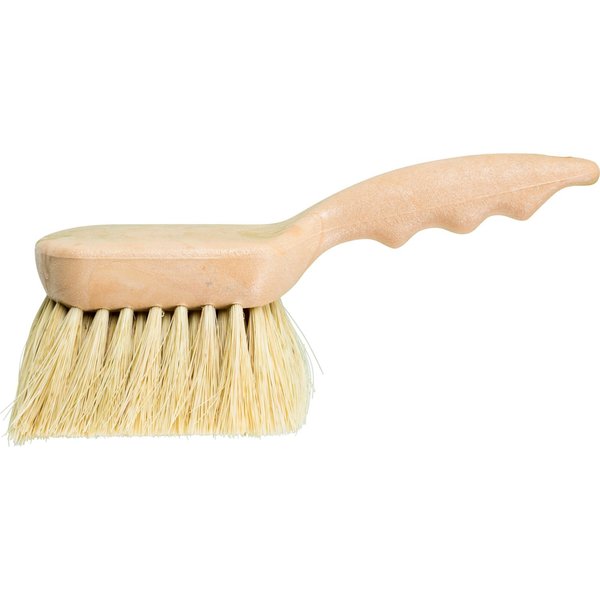 Short Handle Fender Brush - White Tampico Fill
