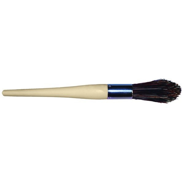 Pointed End Parts Cleaning Brush - Crimped Polypro Fill, 1-1/16
