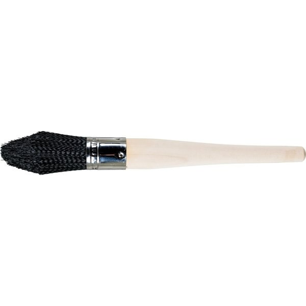 Dome Trim Part Cleaning Brush - Nylon Fill, 1-1/4