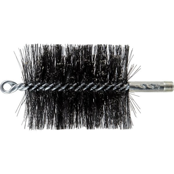 Round Wire Flue Brush - Double Spiral, 4