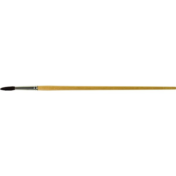 1/4 in L Brush, Natural, Wood