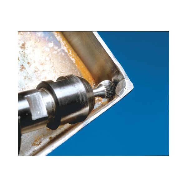 Carbide Bur - Ball Shape, DBL Cut - 1/2