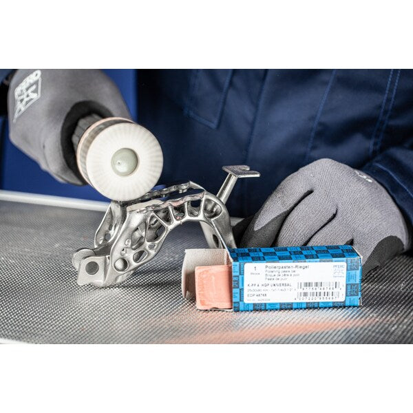Small Polishing Paste Bar, Pink - High-gloss Polish for All Metals