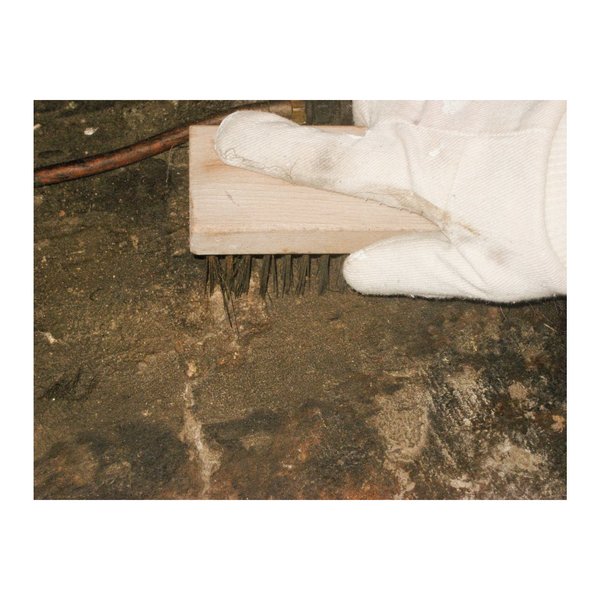 Flat Wire Block Brush, Straight Back - 5 x 10 Rows, CS Wire, 1-1/4