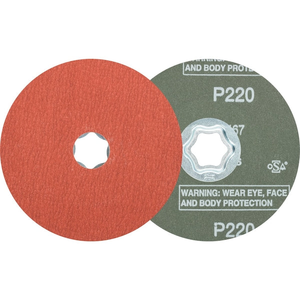 COMBICLICKÂ® Fiber Disc, 4-1/2
