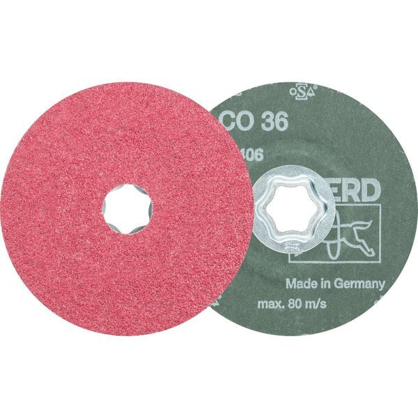 COMBICLICKÂ® Fiber Disc, 4-1/2