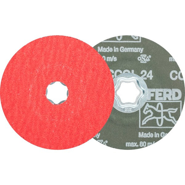 COMBICLICKÂ® Fiber Disc, 4-1/2