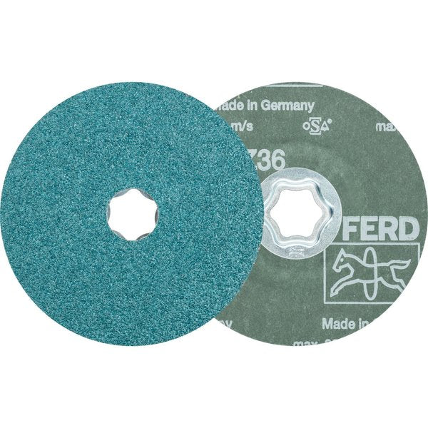 COMBICLICKÂ® Fiber Disc, 4-1/2