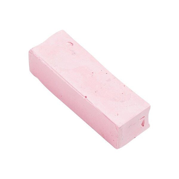 Small Polishing Paste Bar, Pink - High-gloss Polish for All Metals