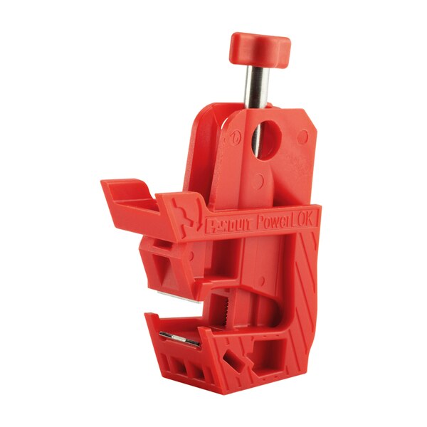 Circuit Breaker Lockout, Red, 120/277V