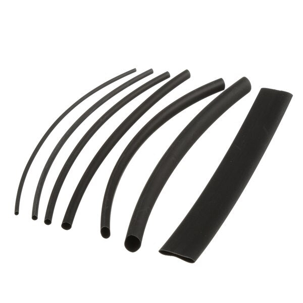 Heat Shrink Tubing Kit, Black, 14 Pc