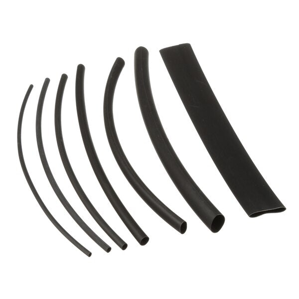 Heat Shrink Tubing Kit, Black, 14 Pc