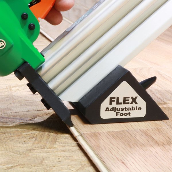 2000F Pneumatic 20-Gauge L-Cleat Nailer for Engineered and Hardwood Flooring