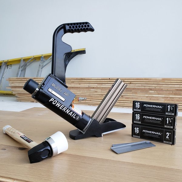 445LSW Pneumatic 16-Gauge L-Cleat Flooring Nailer