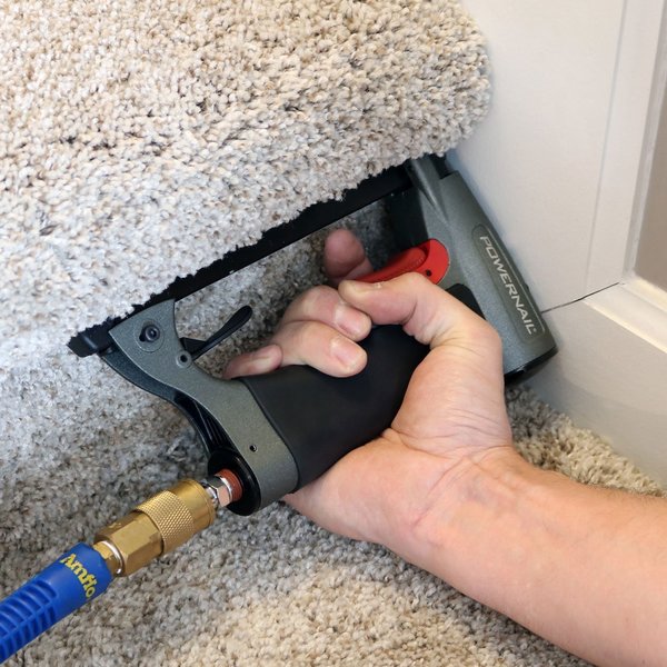 PTACK54P Pneumatic 20-Gauge 3/16 Inch Crown Carpet Tacker Stapler