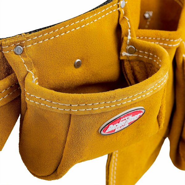 Suede Leather Apron, 11 Pocket