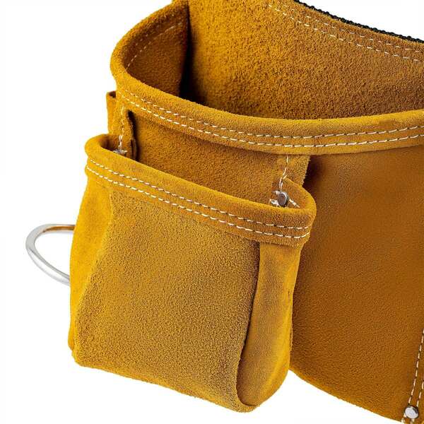 Suede Leather Apron, 11 Pocket