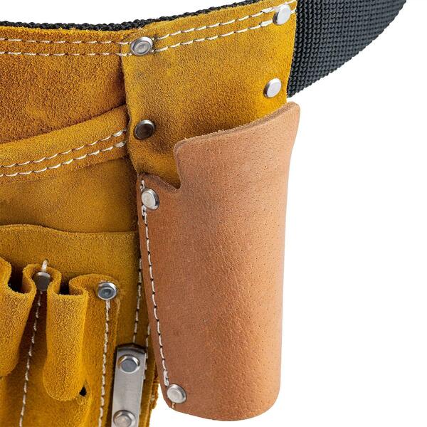 Suede Leather Apron, 11 Pocket