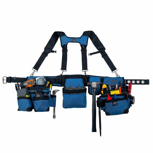 Royal Blue 1680 Heavy Duty Poly Fabric 29 Pockets