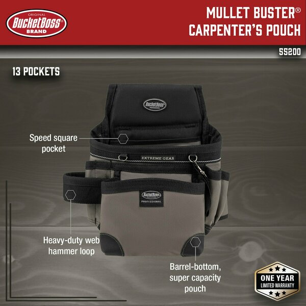 Carpenters Pouch, Mullet Buster