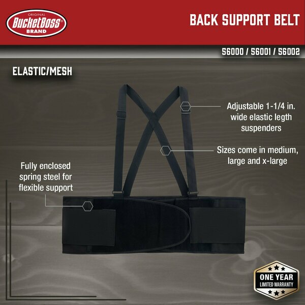 Back Support Belt, Medium