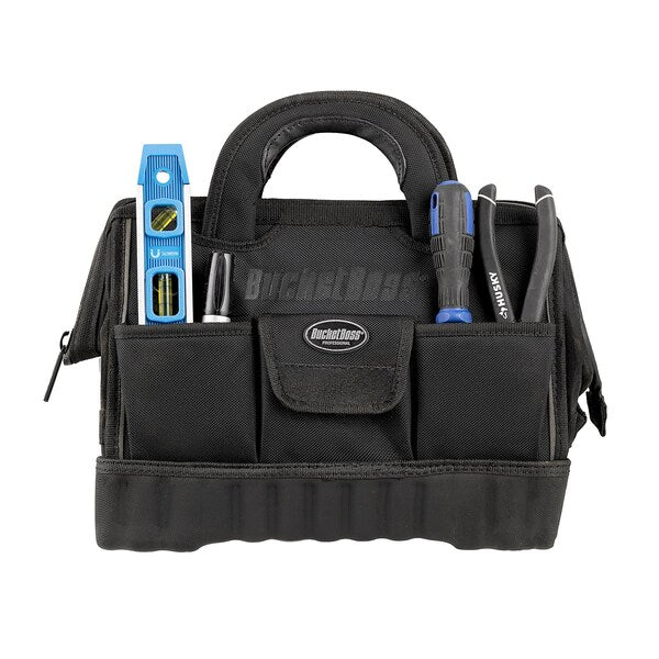 Tool Bag, All-Terrain Bottom, 12 Pocket, 1680 Heavy-Duty Poly Fabric