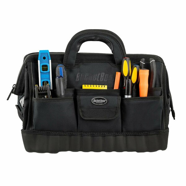 Tool Bag, All-Terrain Bottom, 17 Pocket, 1680 Heavy-Duty Poly Fabric
