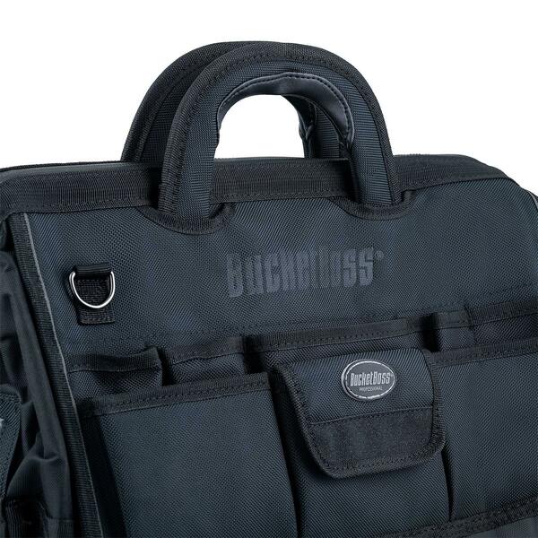 Tool Bag, All-Terrain Bottom, 17 Pocket, 1680 Heavy-Duty Poly Fabric
