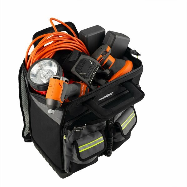 HV ProTech Tool Case, Hvy Dty Poly Fabric, 1680 Heavy-Duty Poly Fabric