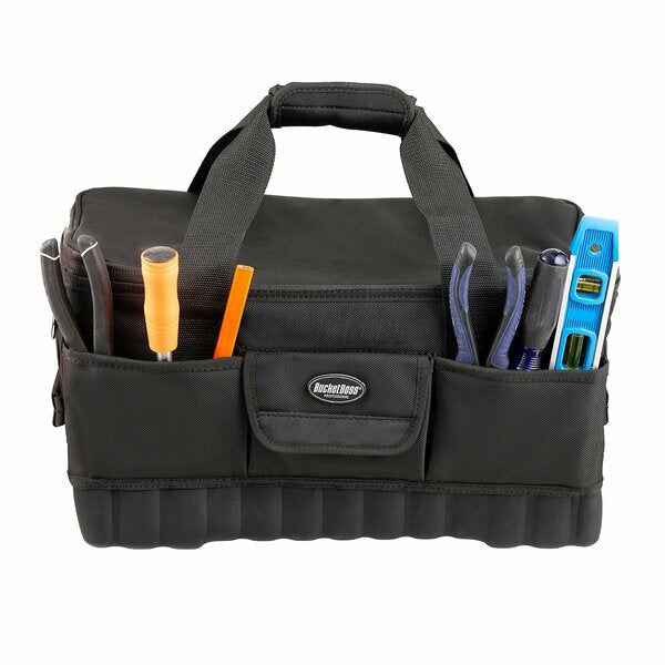 Tool Bag, All-Terrain Bottom, 14 Pocket, 1680 Heavy-Duty Poly Fabric