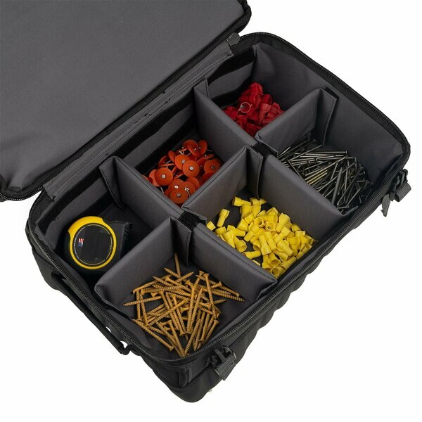 Tool Bag, All-Terrain Bottom, 14 Pocket, 1680 Heavy-Duty Poly Fabric