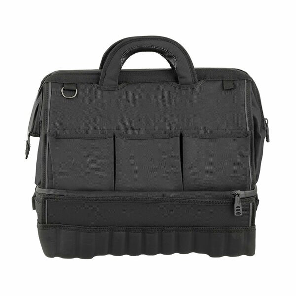 Tool Bag, All-Terrain Bottom, 14 Pocket, 1680 Heavy-Duty Poly Fabric
