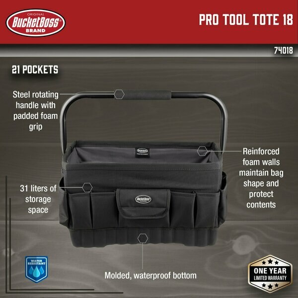 Tool Tote, 14 Pocket, 18