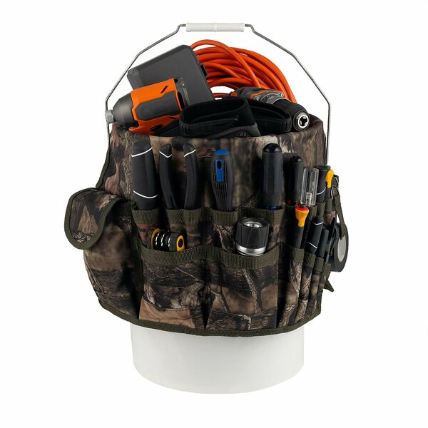 Storage Bucket, 30 Pocket, Camo, 30 Pockets, Camouflage