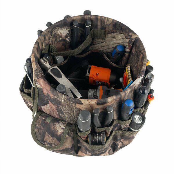 Storage Bucket, 30 Pocket, Camo, 30 Pockets, Camouflage