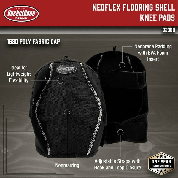 Knee Pad, Neo Flex, Flooring